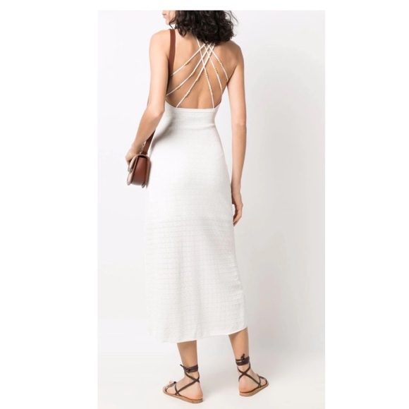 Sandro Yvana Bead Embellished Maxi Dress. - Picture 4 of 13